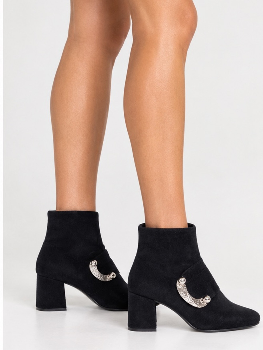 Proenza Schouler genuine suede ankle boots NWOB